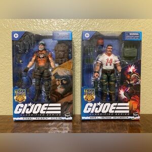 NIB GI JOE Classified Series Outback & Bazooka 2pc Action Figures Set